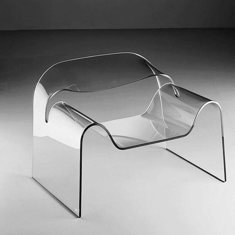 Glass Lounge Chair
