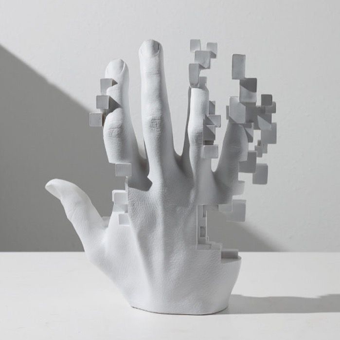Digital Hand Sculpture