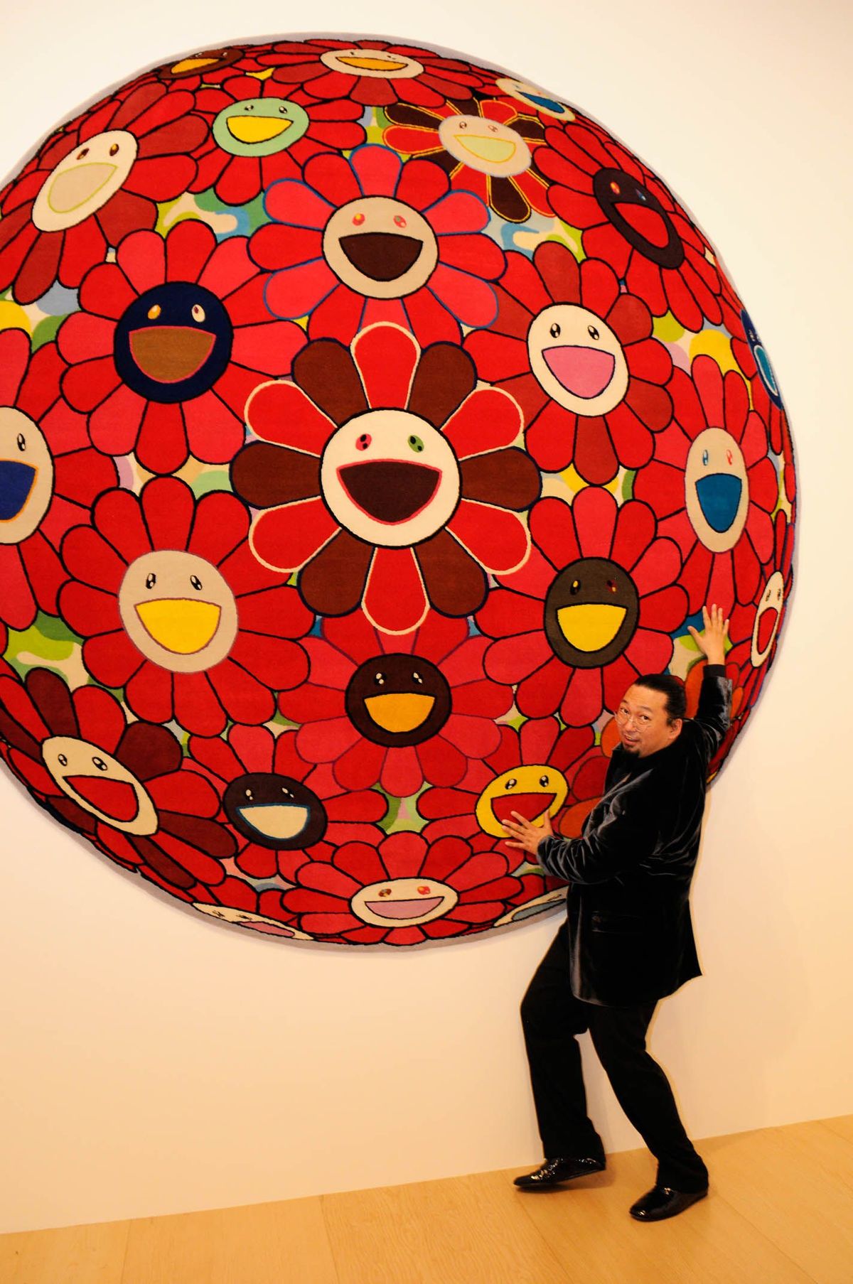 Takashi Murakami's Artistic Voyage into Rug Design with Louis Vuitton"