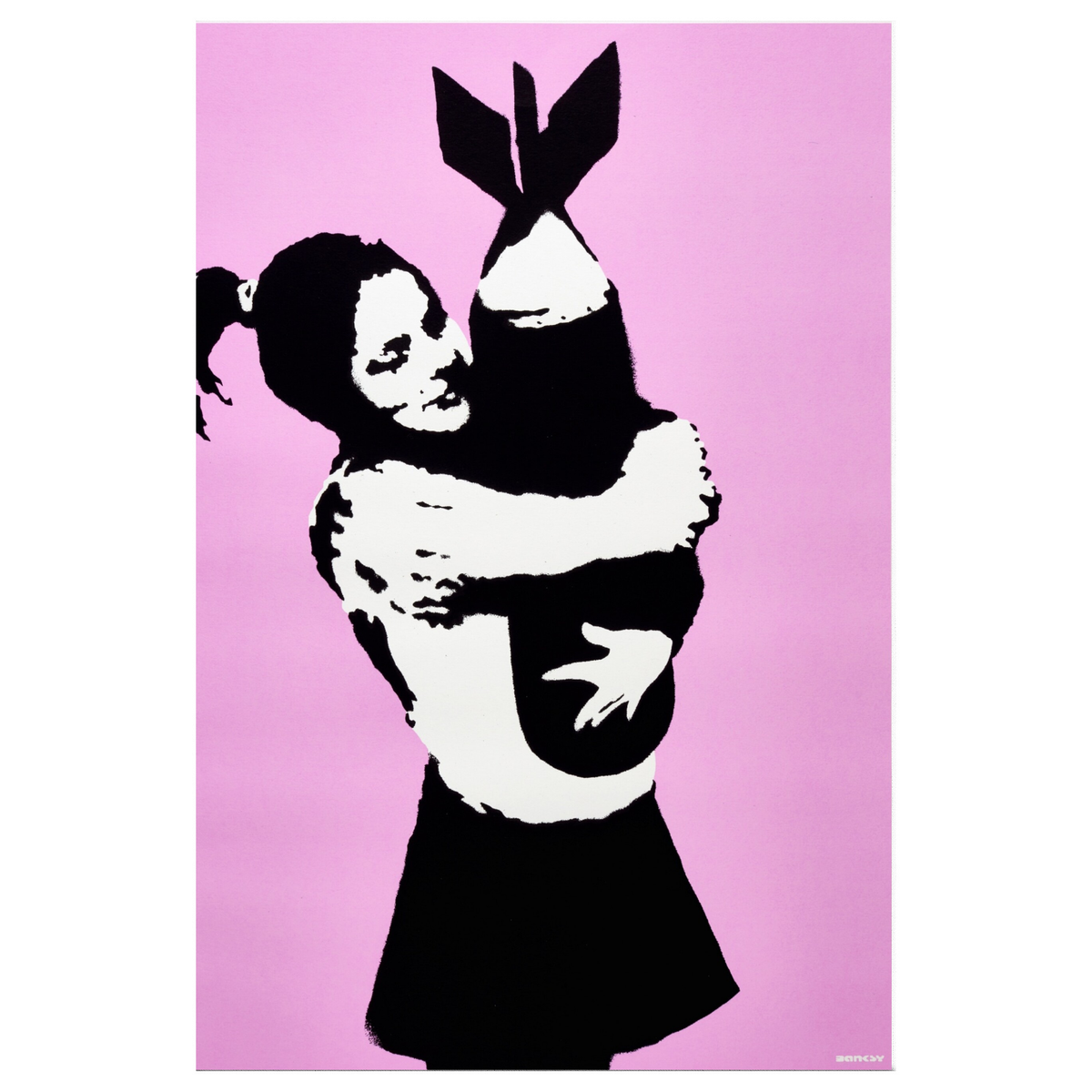 "Bomb Hugger" Canvas by Banksy