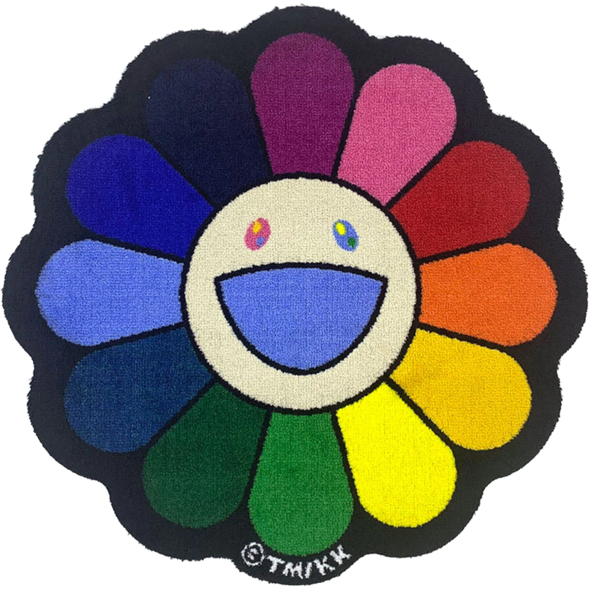 Murakami Flower Floor Mat Rug